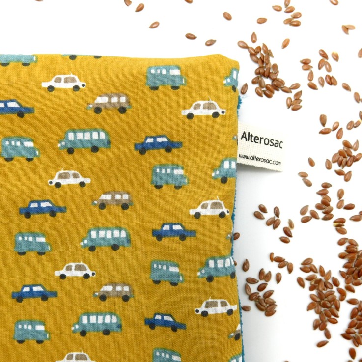 Bouillotte nourrisson aux graines de Lin