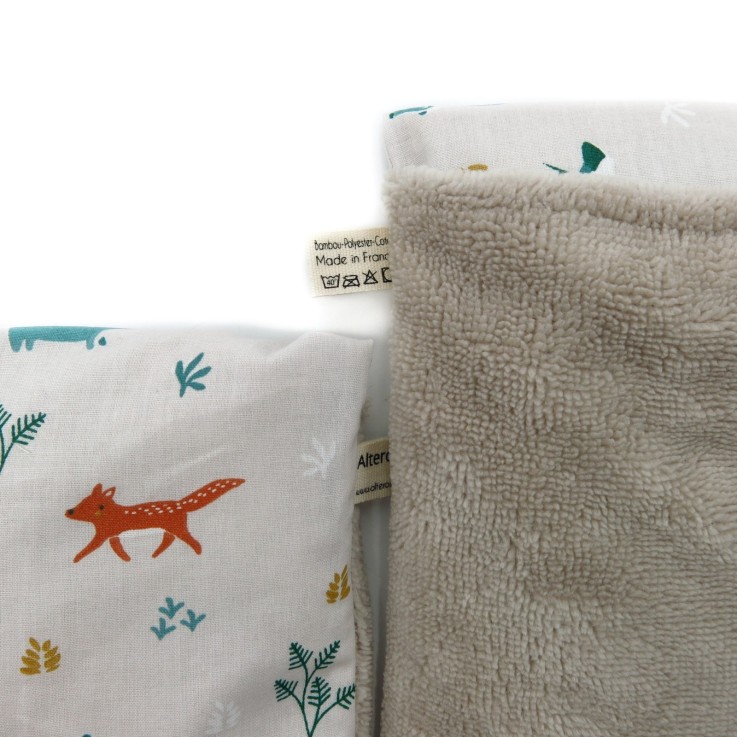 Bouillotte nourrisson aux graines de Lin