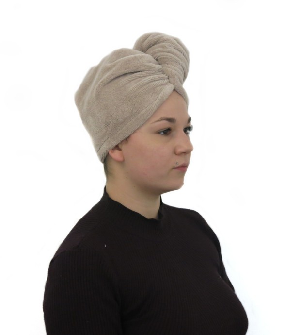 Serviette cheveux en bambou