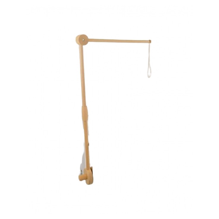 Support Ajustable pour mobile bébé en bois