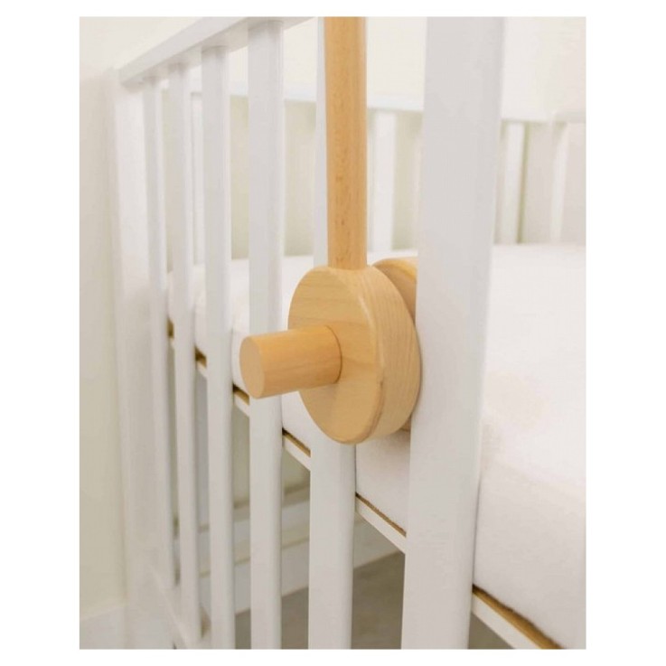 Support Ajustable pour mobile bébé en bois