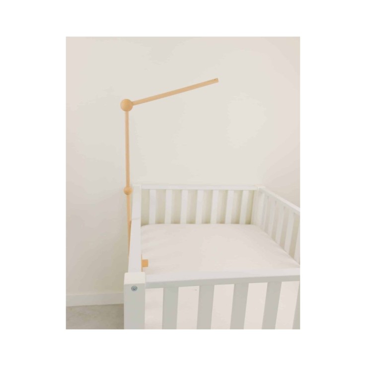 Support Fixe pour mobile de bébé en bois - 60 cm
