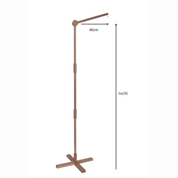 Bras de suspension en bois pour mobiles - 170 x 40 cm