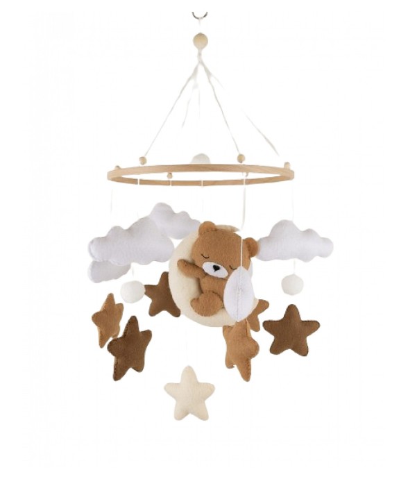 Mobile Teddy pour bébé fait...