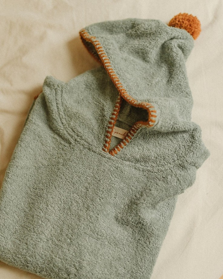Poncho Jody Coton Bio
