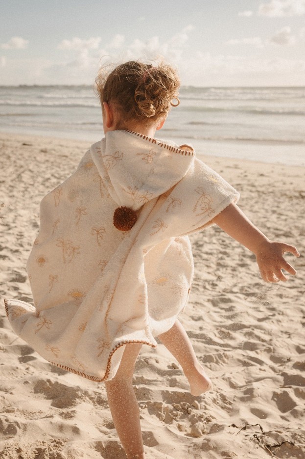 Poncho Sunny Coton Bio