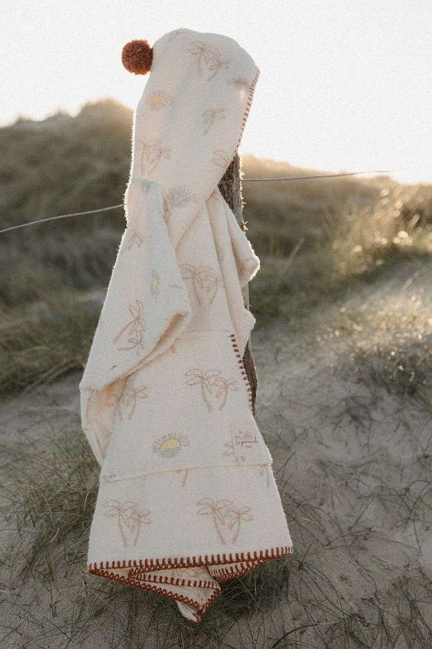 Poncho Sunny Coton Bio