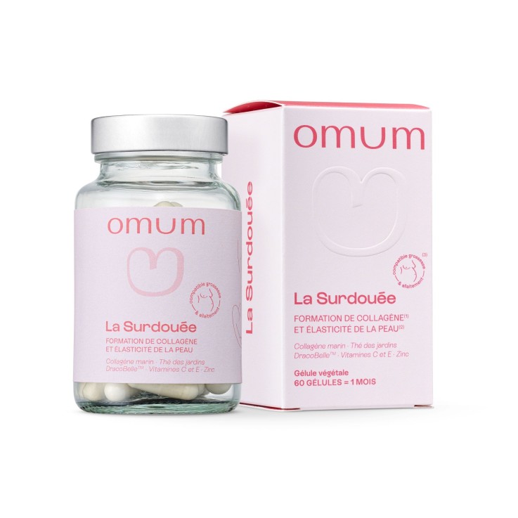 Complément alimentaire Collagène, Elasticité et Beauté de la Peau La Surdouée (60 gélules) Naturel
