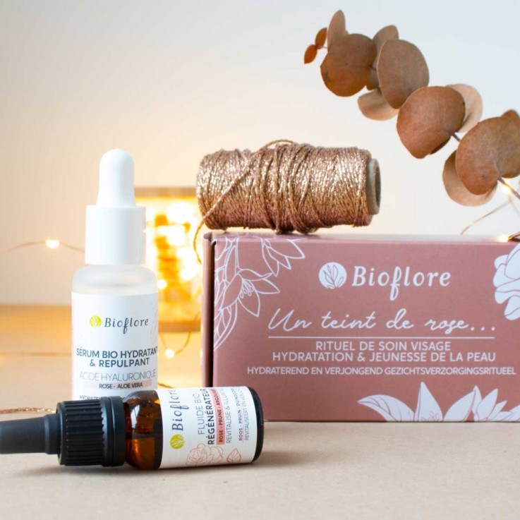 Coffret cadeau Un teint de rose Bio
