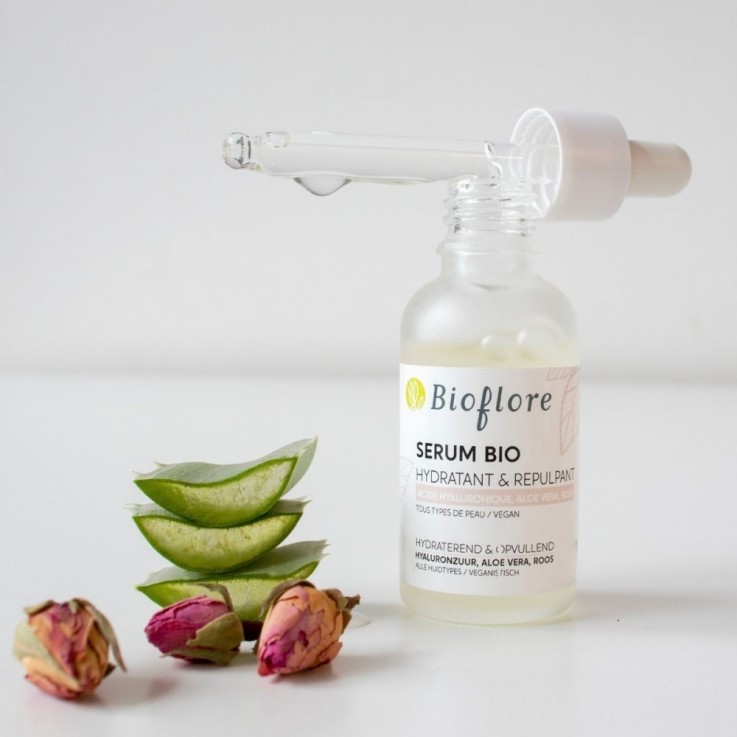 Sérum hydratant-repulpant Bio & Vegan (30 ml)