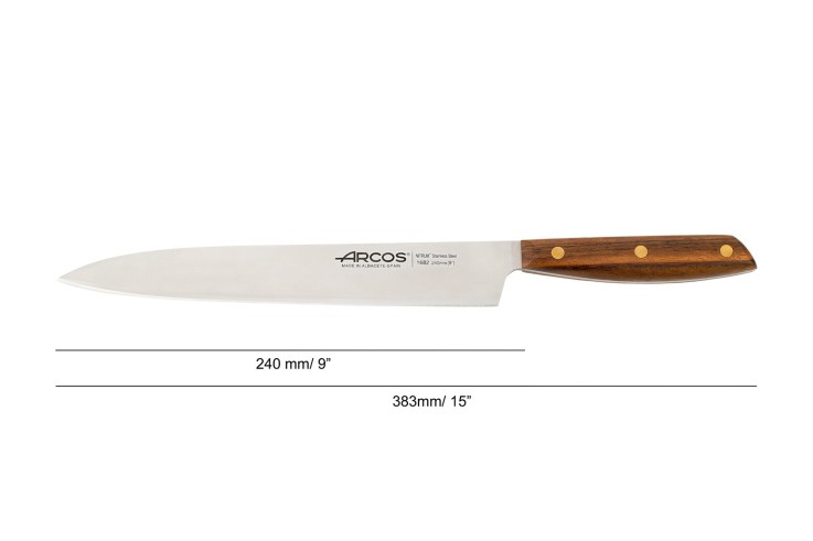 Couteau Yanagiba Nórdika Acier inoxydable (inox) 24 cm