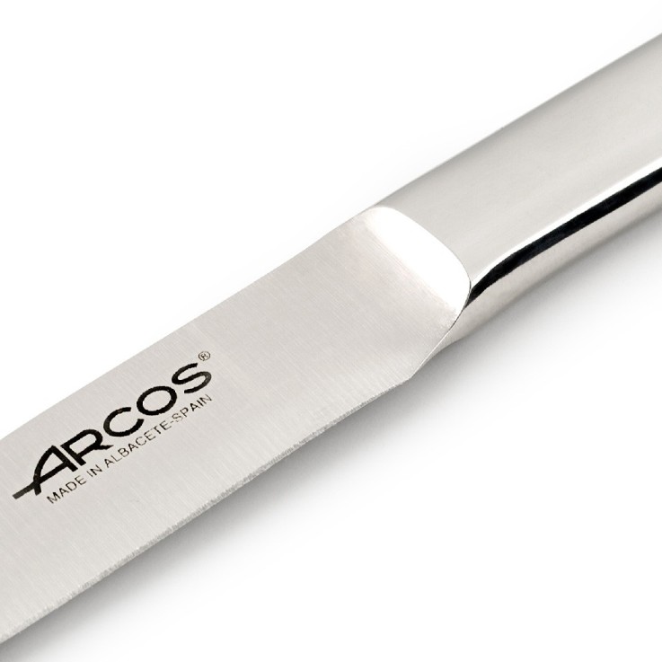 Couteau à steak fil lisse The Origin inox Acier Inoxydable (inox) 23 cm