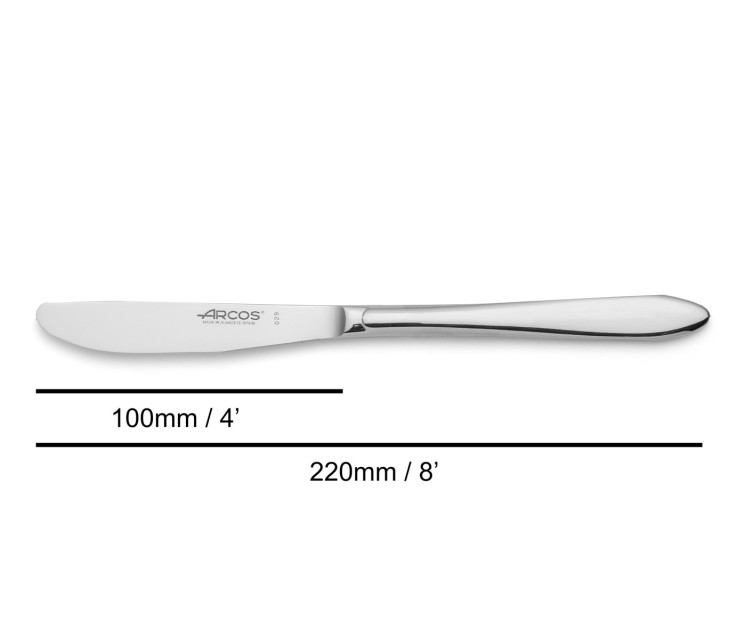 Couteau Dentelé Table Berlín Acier inoxydable (inox) 22 cm