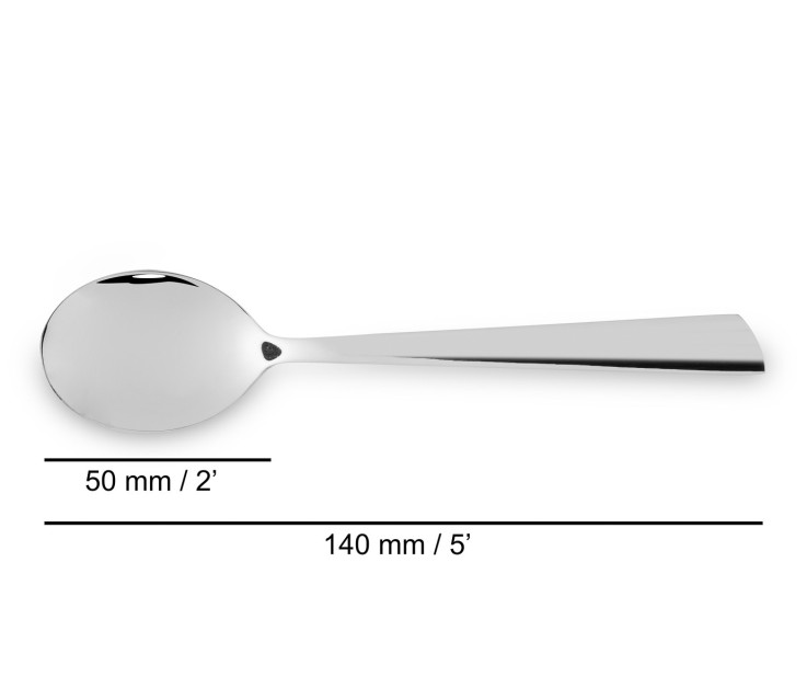 Cuillère à Café Série Toscana Acier inoxydable (inox) 14 cm