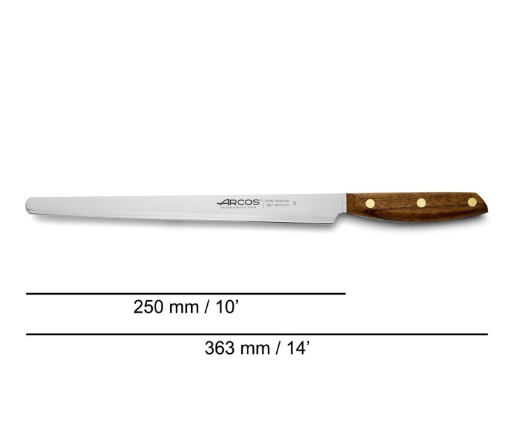 Couteau à jambon Nórdika Acier inoxydable (inox) 25 cm