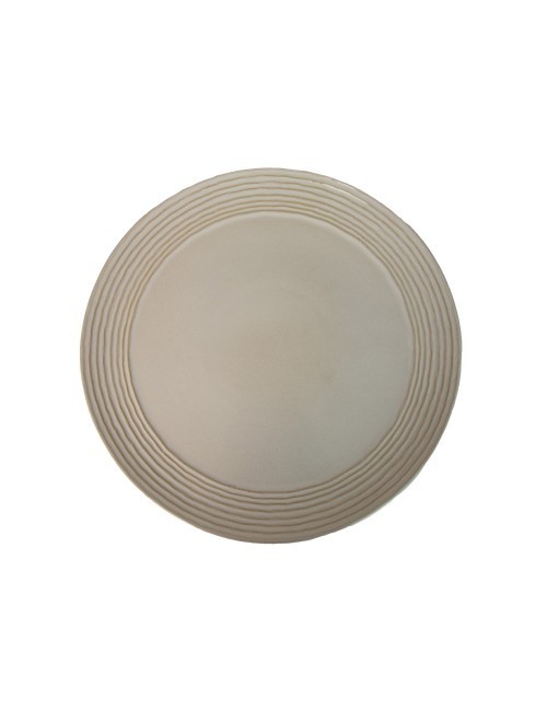 Assiette de salade Mira en grès