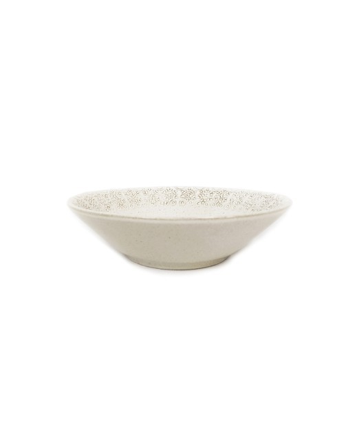 Assiette à soupe Seia en grès