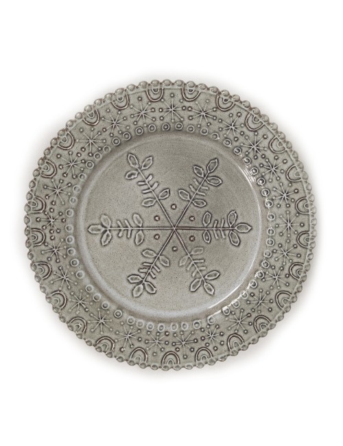 Assiette de présentation Seia en terre cuite