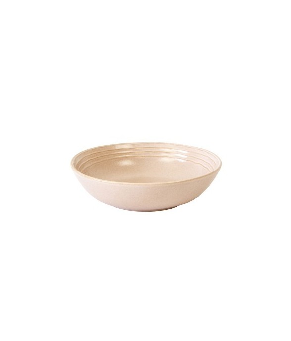 Assiette à soupe Mira en grès
