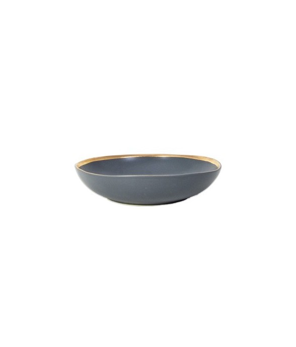 Assiette à soupe Chic en grès
