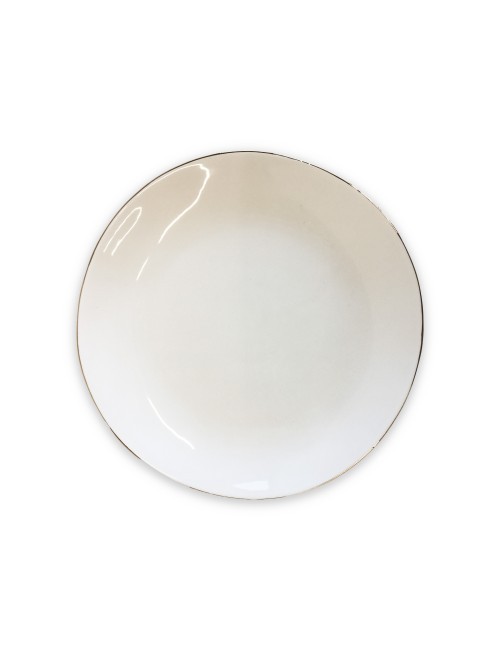 Assiette de présentation Gold en grès