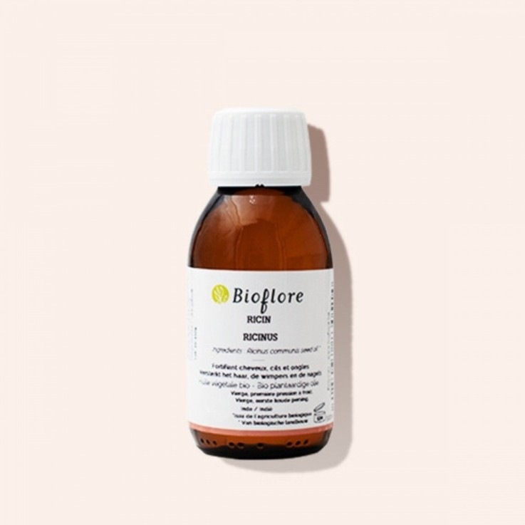 Huile végétale de Ricin Vierge Bio (100 ml)
