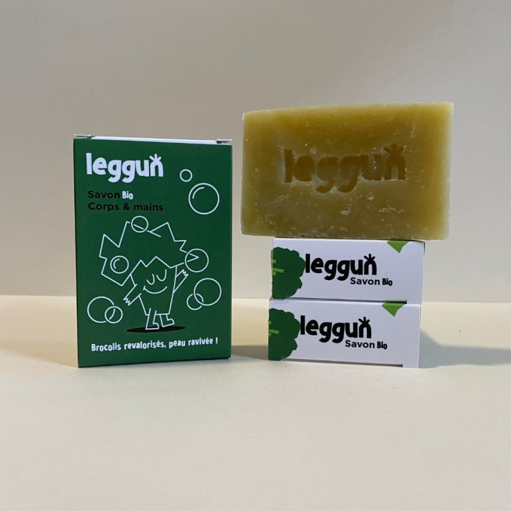 Savon au brocoli joufflu bio