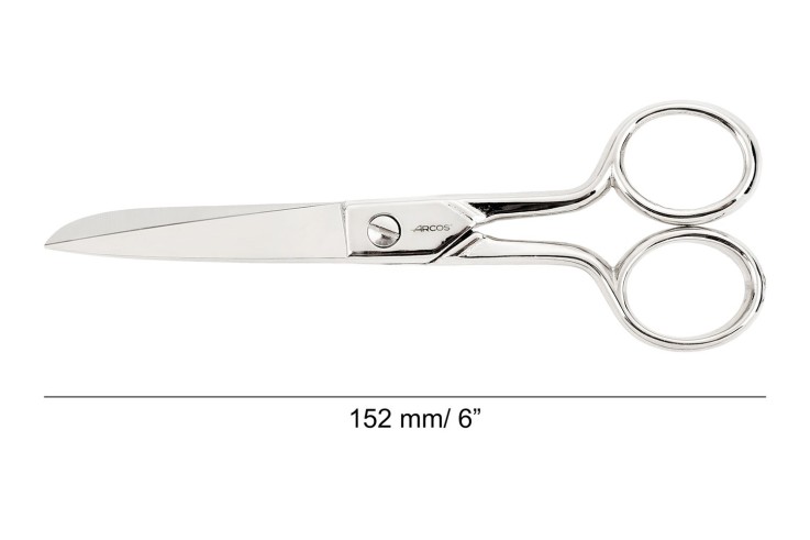 Ciseaux de couture Castillan Style Acier Forgé 15 cm