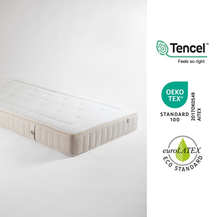 Matelas Enfant Chanvrenatura® - Epaisseur 17cm