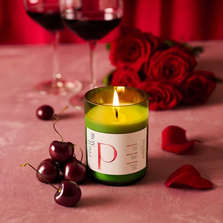 Bougie parfumée Pinot Noir (250g)