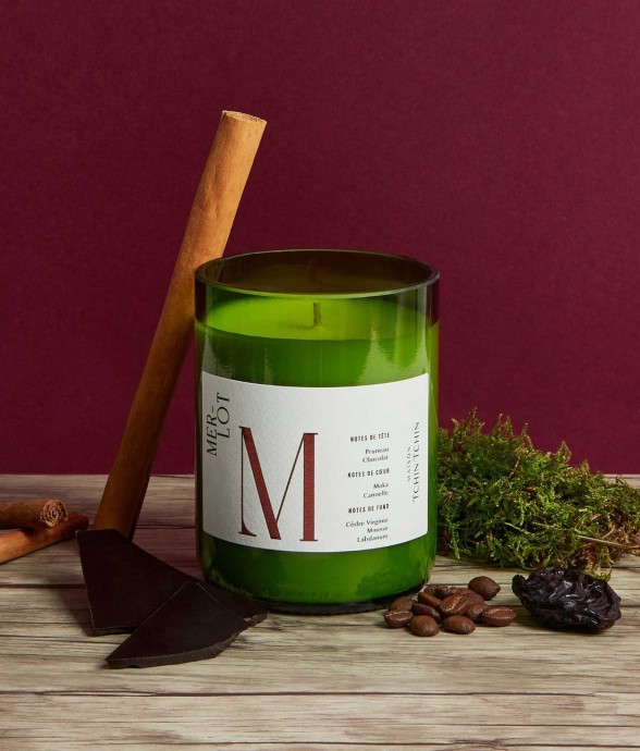 Bougie parfumée Merlot (250g)
