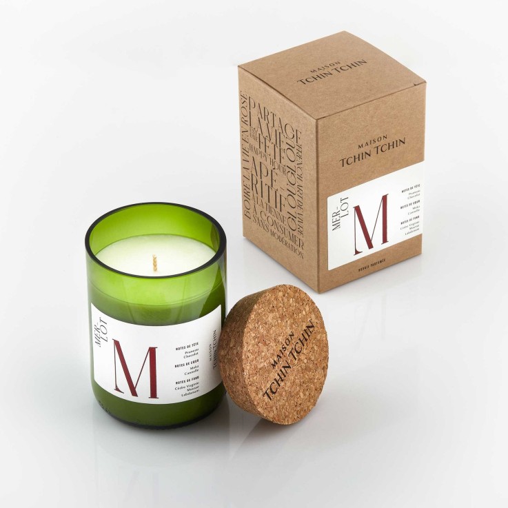 Bougie parfumée Merlot (250g)