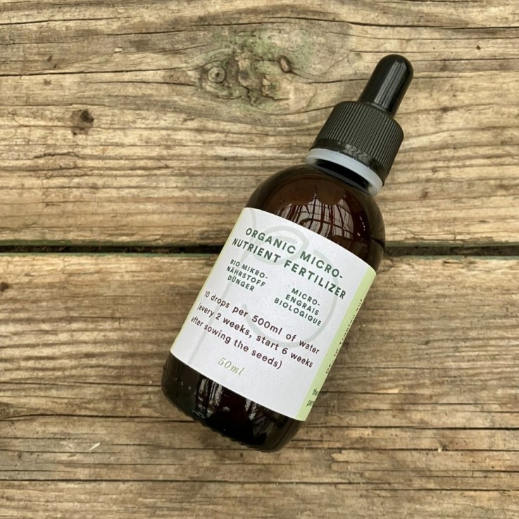 Kit potager mobile prêt à planter avec 6 aromates et fleurs comestibles bio