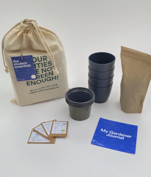 Kit 4 pots pour étudiants -...