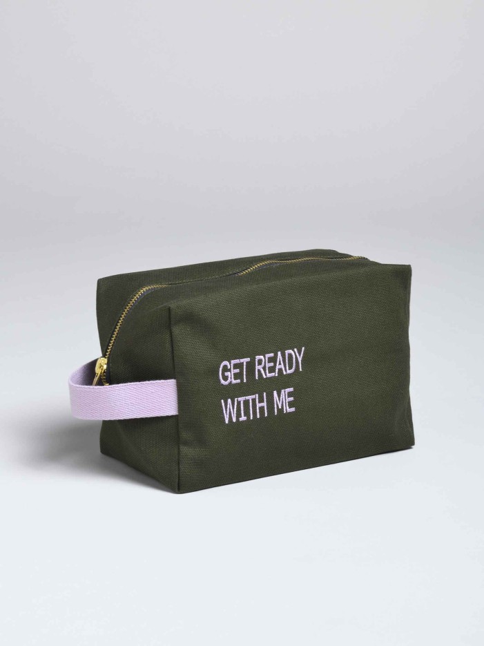 Trousse Cube Déperlante Coton Bio