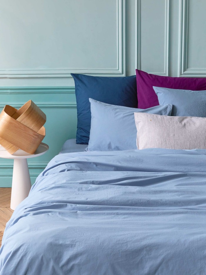 Housse de couette Celeste Percale Coton Bio