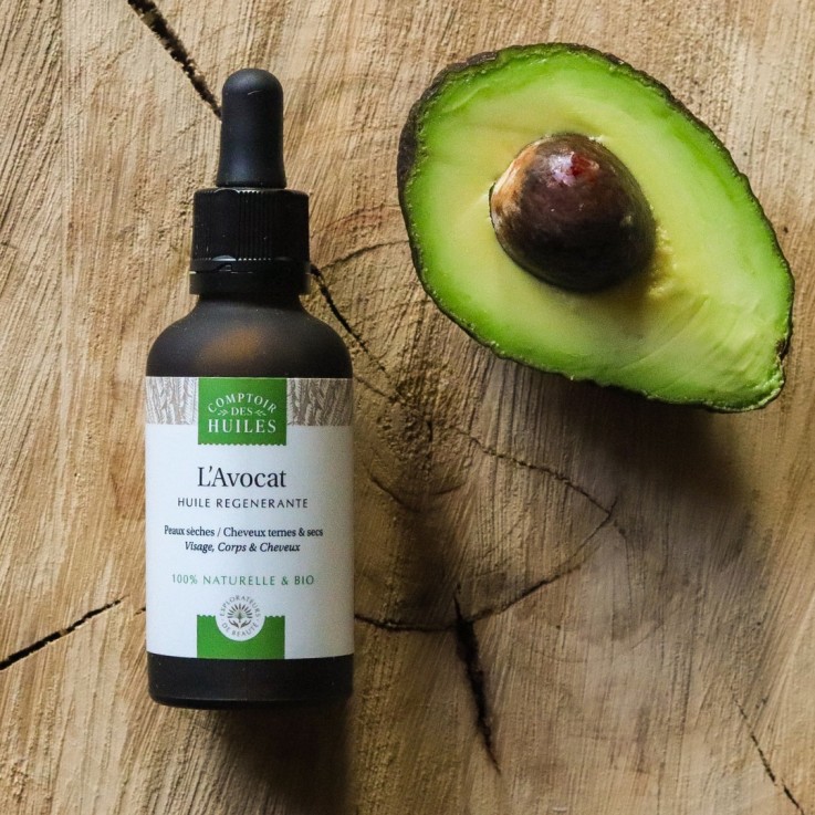 Huile d'Avocat Régénérante (50ml) Bio