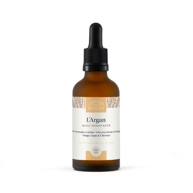 Huile d'Argan Tonifiante (50ml) Bio