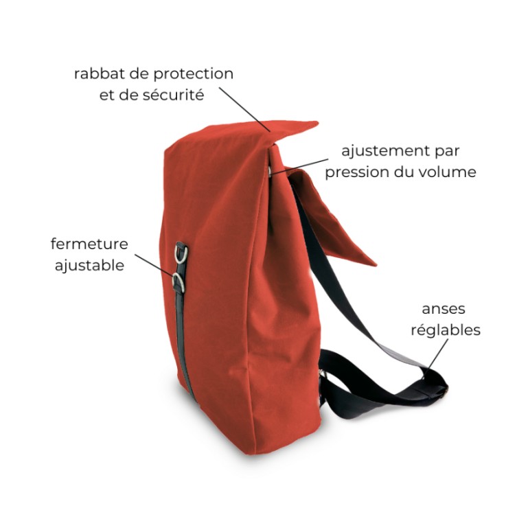 Sac à dos Jack Matière upcyclée