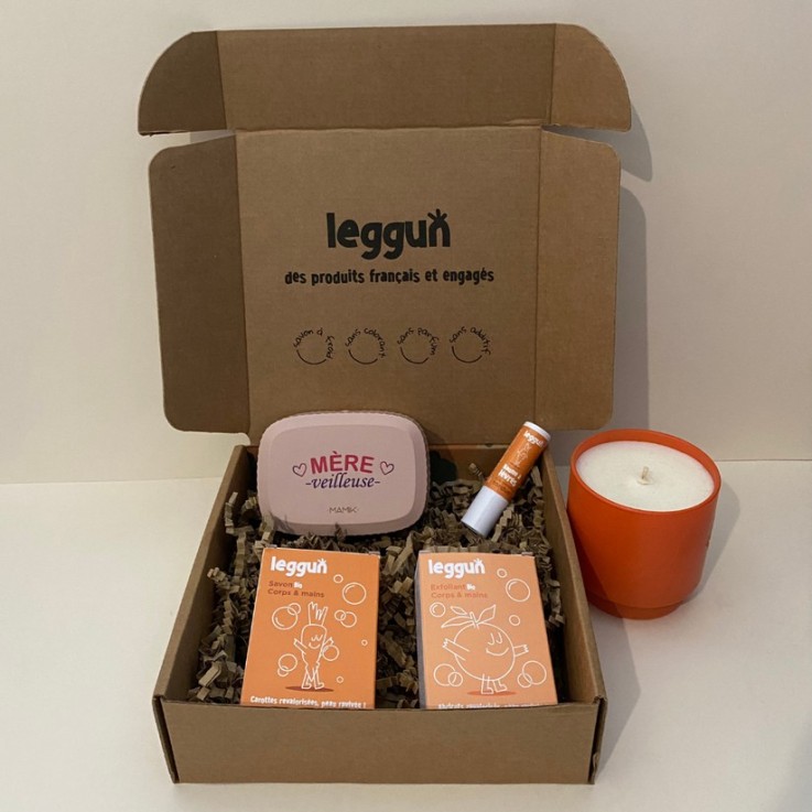 Coffret Fête des Mères - boîte à savon Mère Veilleuse