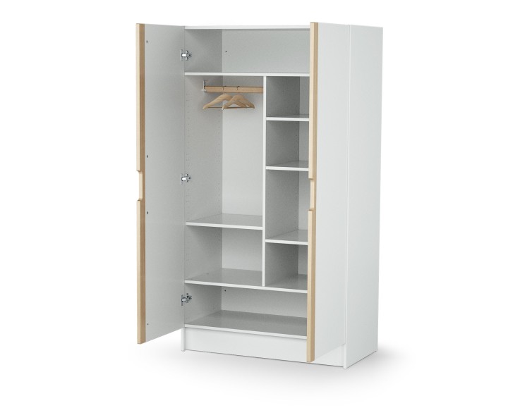 Armoire enfant 2 portes en bois CARROUSEL