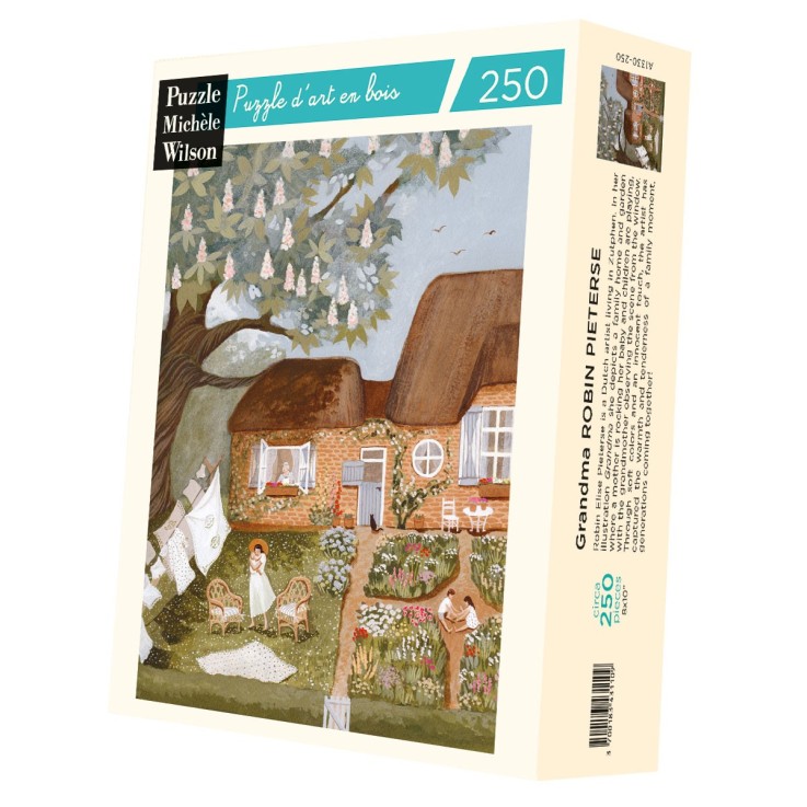Puzzle en bois 250 pièces Grand-Mere