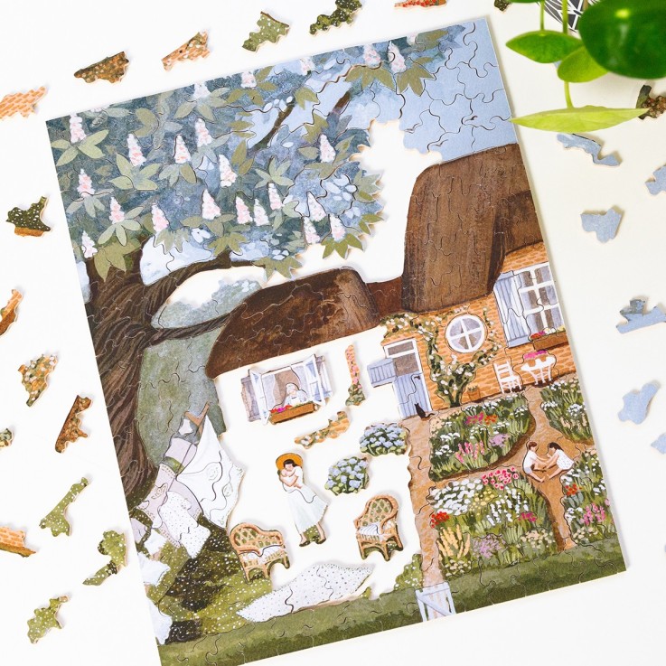 Puzzle en bois 250 pièces Grand-Mere