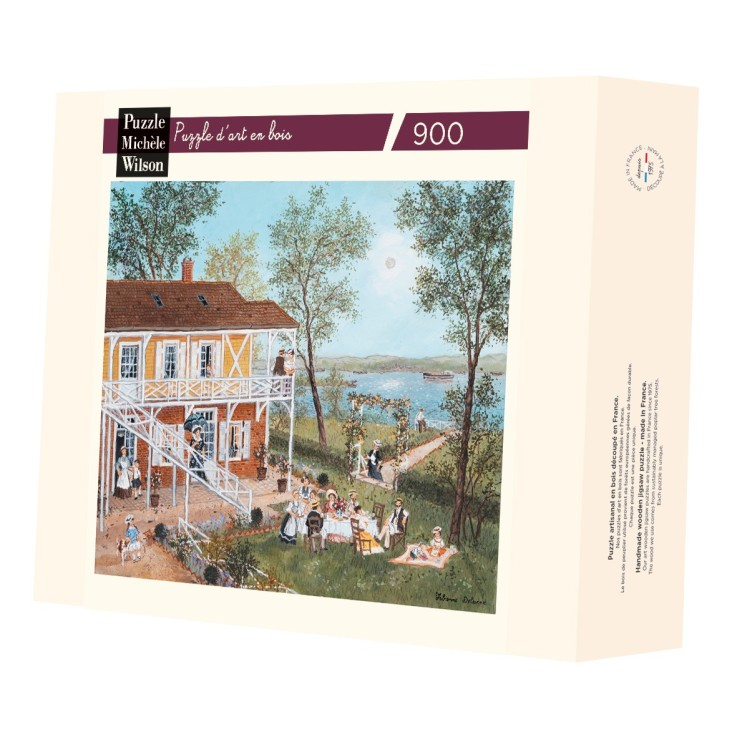 Puzzle en bois 900 pièces Du cote de chez Pierre