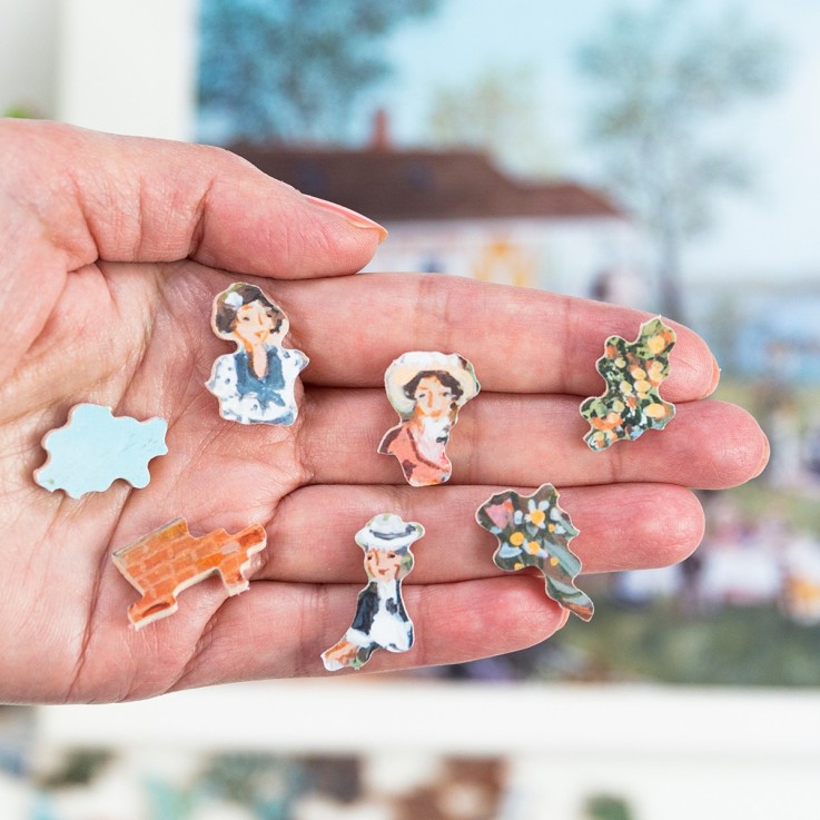 Puzzle en bois 900 pièces Du cote de chez Pierre