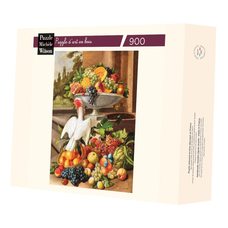 Puzzle en bois 900 pièces Nature morte aux fruits