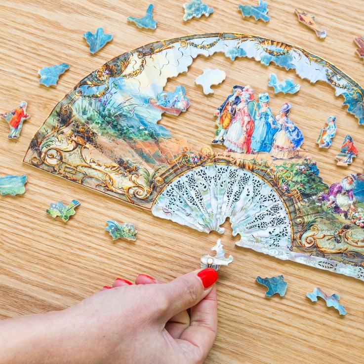 Puzzle en bois 150 pièces Marie-Antoinette