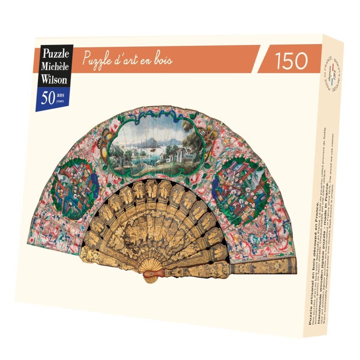 Puzzle en bois 150 pièces Eventail Chinois