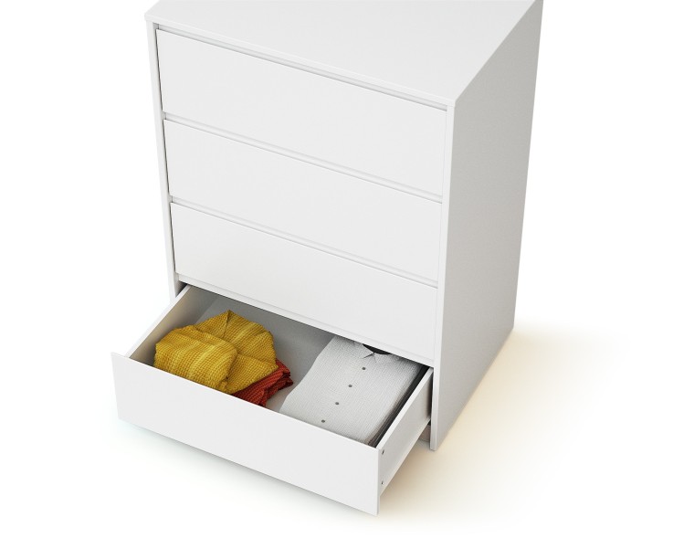 Commode bébé 4 tiroirs en bois UNO