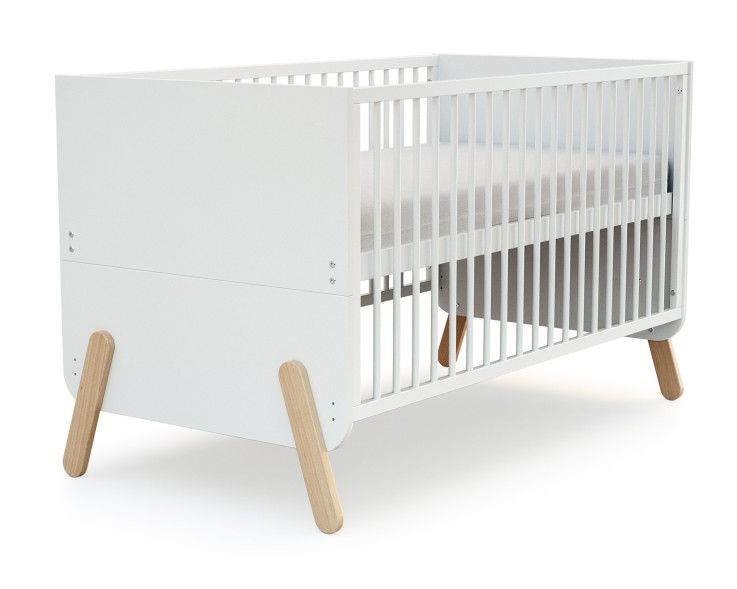 Lit bébé évolutif en bois PIRATE 70 x 140 cm